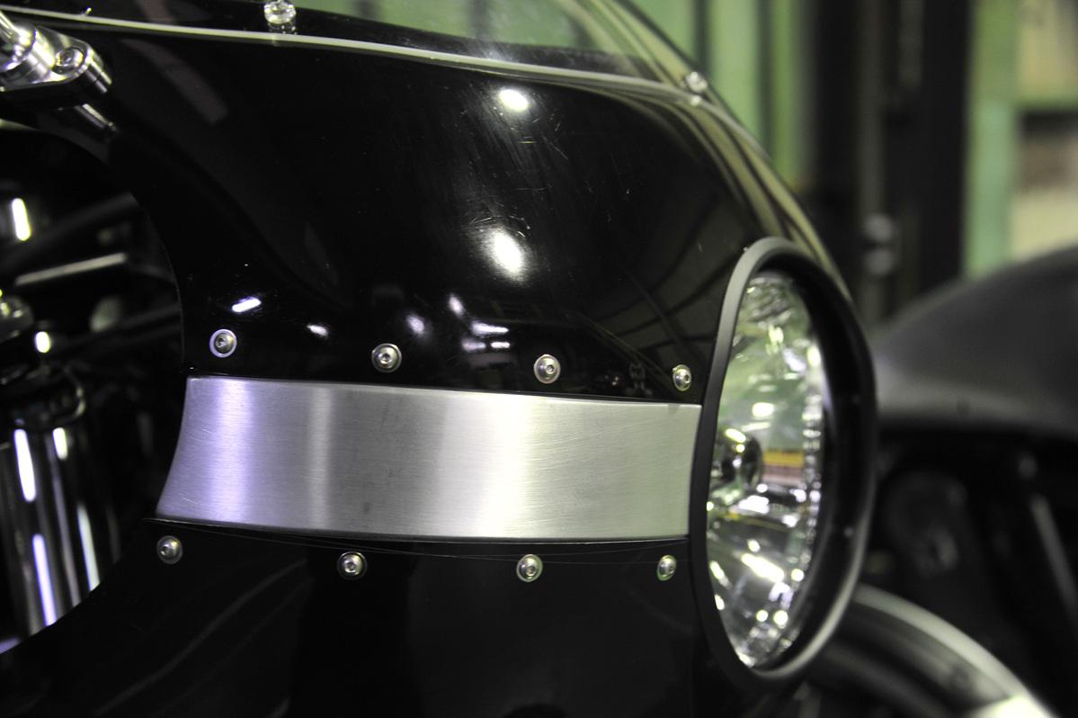 frp 新品　ロケットカウル　ステージ、ライト、ライトカバー付き　社外　カフェ frp 新品 ロケットカウル ステージ、ライト、ライトカバー付き 社外